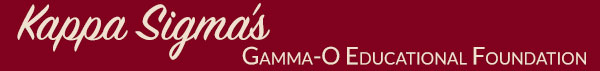 Kappa Sigma's Gamma-O Educational Foundation